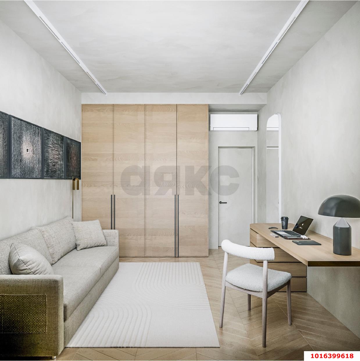 Фото №12: 2-комнатная квартира 70&nbsp;м², 14/24&nbsp;эт. - Краснодар, Прикубанский внутригородской округ, Круглик, жилой комплекс Сердце, мкр. Школьный, ул. Школьная, 1