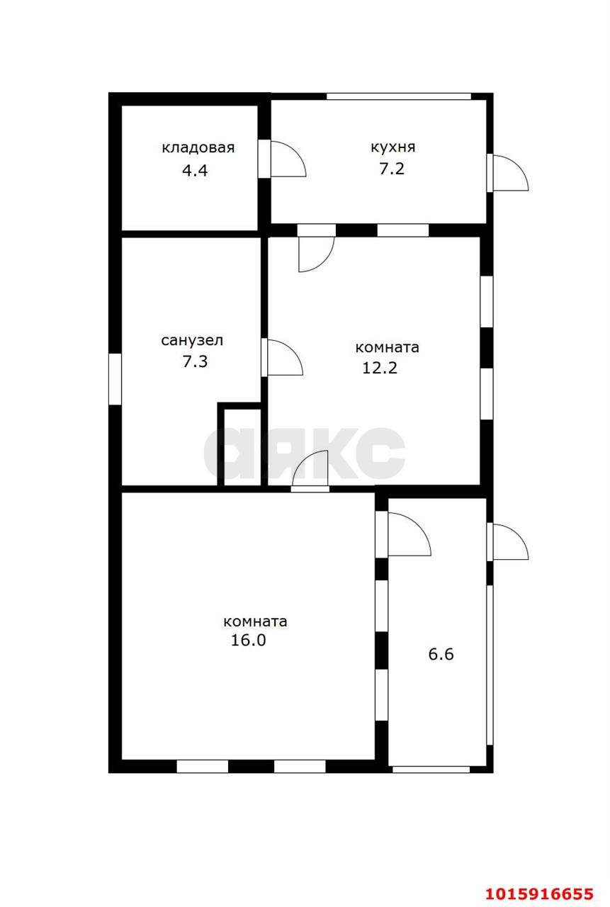 Фото №2: Дом 56&nbsp;м² + 10&nbsp;сот., 1&nbsp;эт. - Платнировская, ул. Южная, 32