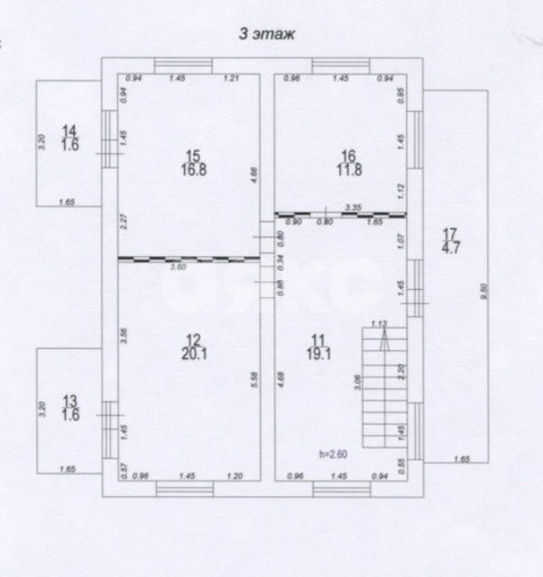 Фото №13: Дом 217&nbsp;м² + 6&nbsp;сот., 3&nbsp;эт. - СНТ Земля, ул. 6-я