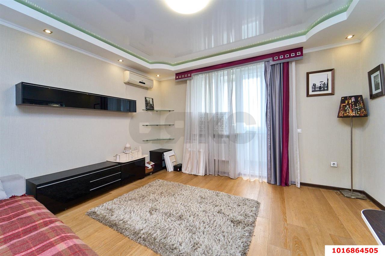 Фото №8: 1-комнатная квартира 60&nbsp;м², 17/22&nbsp;эт. - Краснодар, Карасунский внутригородской округ, мкр. Черёмушки, ул. Селезнёва, 88/1