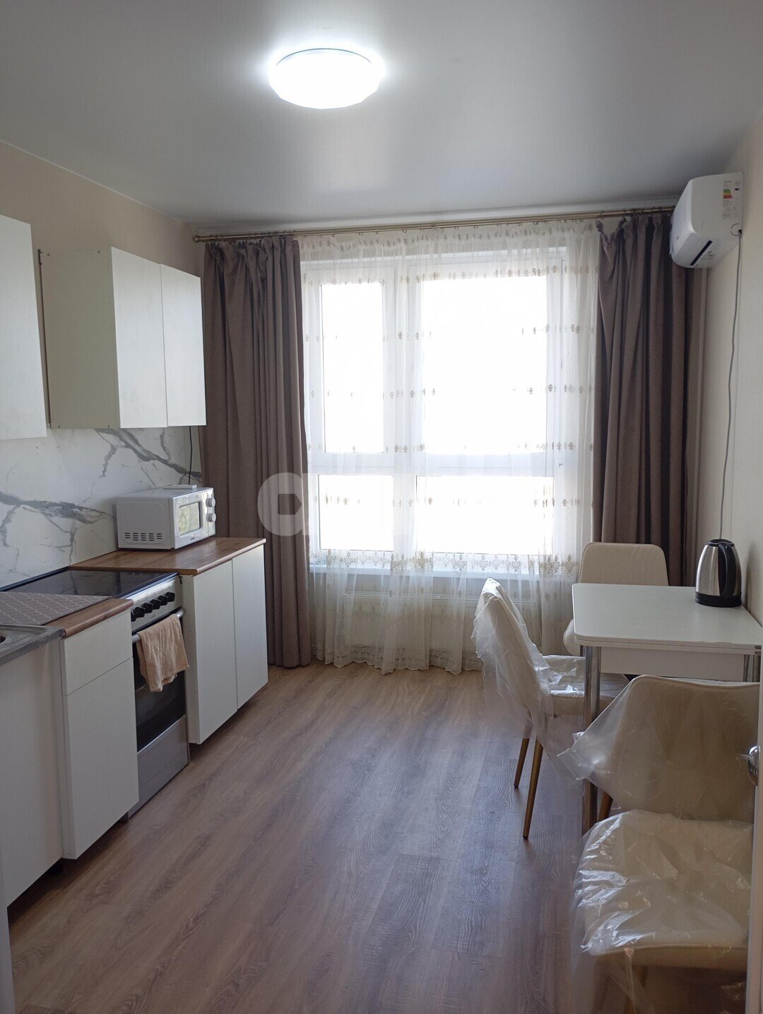 Фото №4: 1-комнатная квартира 42&nbsp;м², 9/17&nbsp;эт. - Анапа, Парковый, мкр. жилой комплекс Парковый, ул. Парковая, 79к1