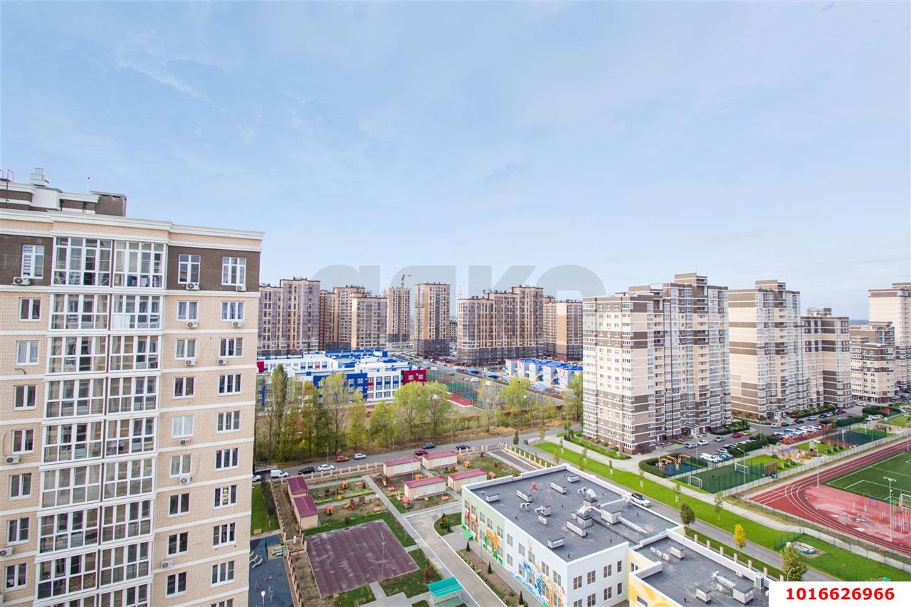 Фото №4: 2-комнатная квартира 65&nbsp;м², 15/16&nbsp;эт. - Краснодар, Прикубанский внутригородской округ, мкр. ЖК Красная Площадь, ул. Конгрессная, 19/1