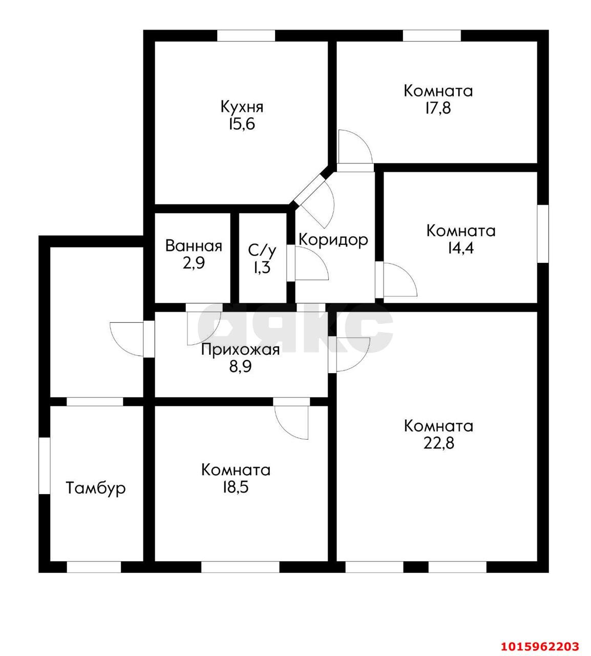 Фото №3: Дом 112&nbsp;м² + 10&nbsp;сот., 1&nbsp;эт. - Ленина, мкр. Карасунский внутригородской округ, ул. Екатеринодарская, 29