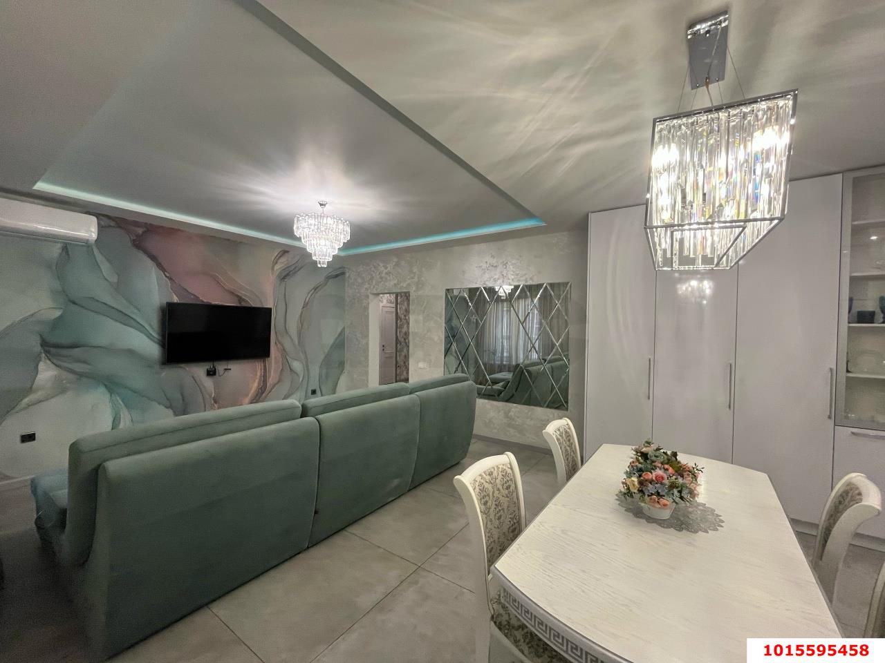 Фото №4: 2-комнатная квартира 83&nbsp;м², 18/18&nbsp;эт. - Краснодар, Прикубанский внутригородской округ, мкр. Достояние, ул. Конгрессная, 27