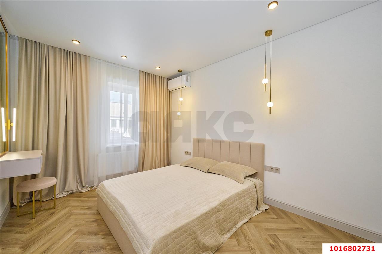 Фото №6: 2-комнатная квартира 60&nbsp;м², 17/17&nbsp;эт. - Краснодар, Прикубанский внутригородской округ, Фестивальный, мкр. ЖК Цветы, ул. Круговая, 4Вк3