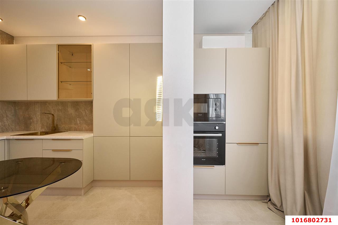 Фото №4: 2-комнатная квартира 60&nbsp;м², 17/17&nbsp;эт. - Краснодар, Прикубанский внутригородской округ, Фестивальный, мкр. ЖК Цветы, ул. Круговая, 4Вк3
