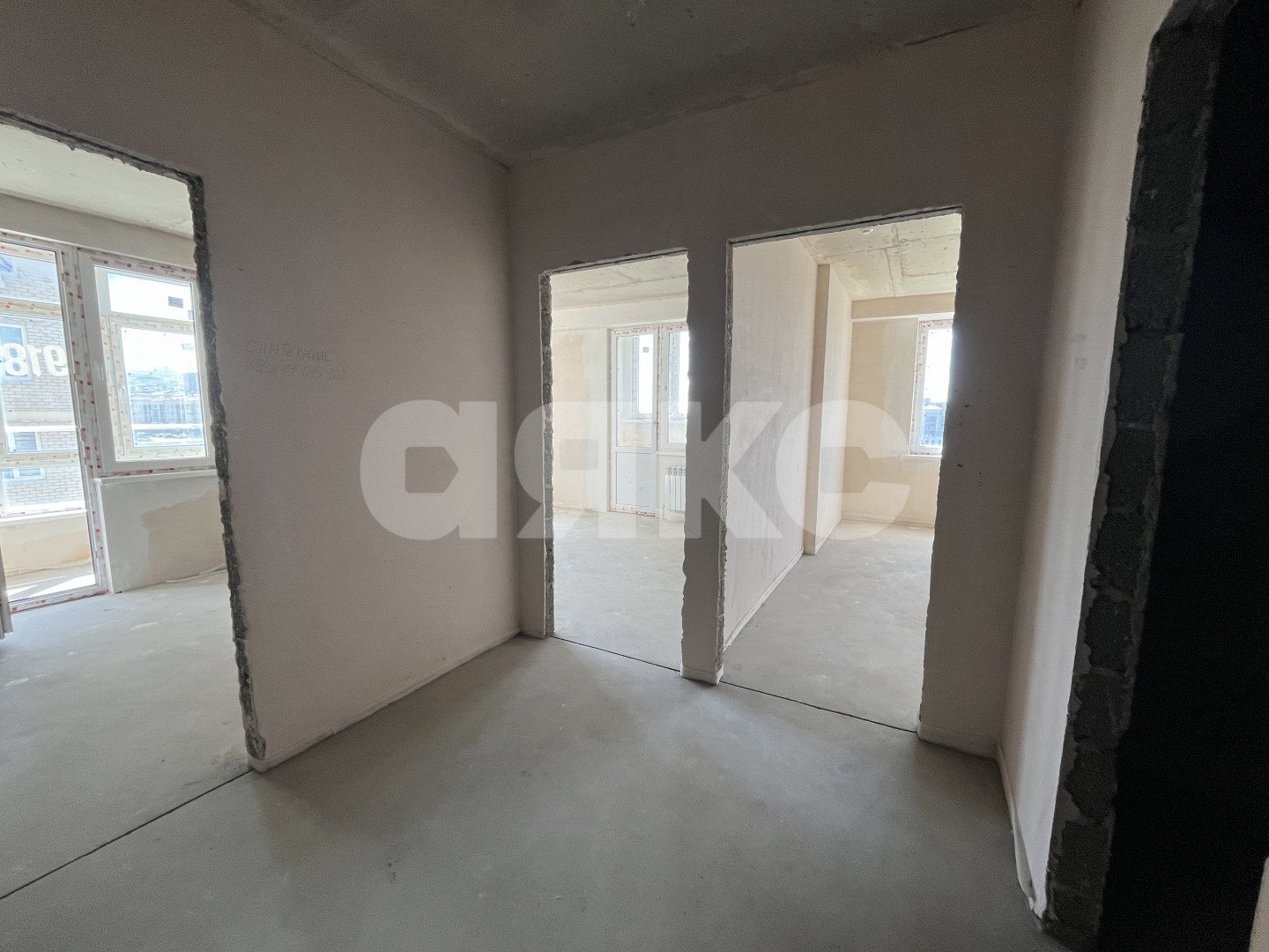 Фото №4: 2-комнатная квартира 62&nbsp;м², 7/9&nbsp;эт. - Анапа, мкр. жилой комплекс Южный, ул. Ленина, 180Ак12