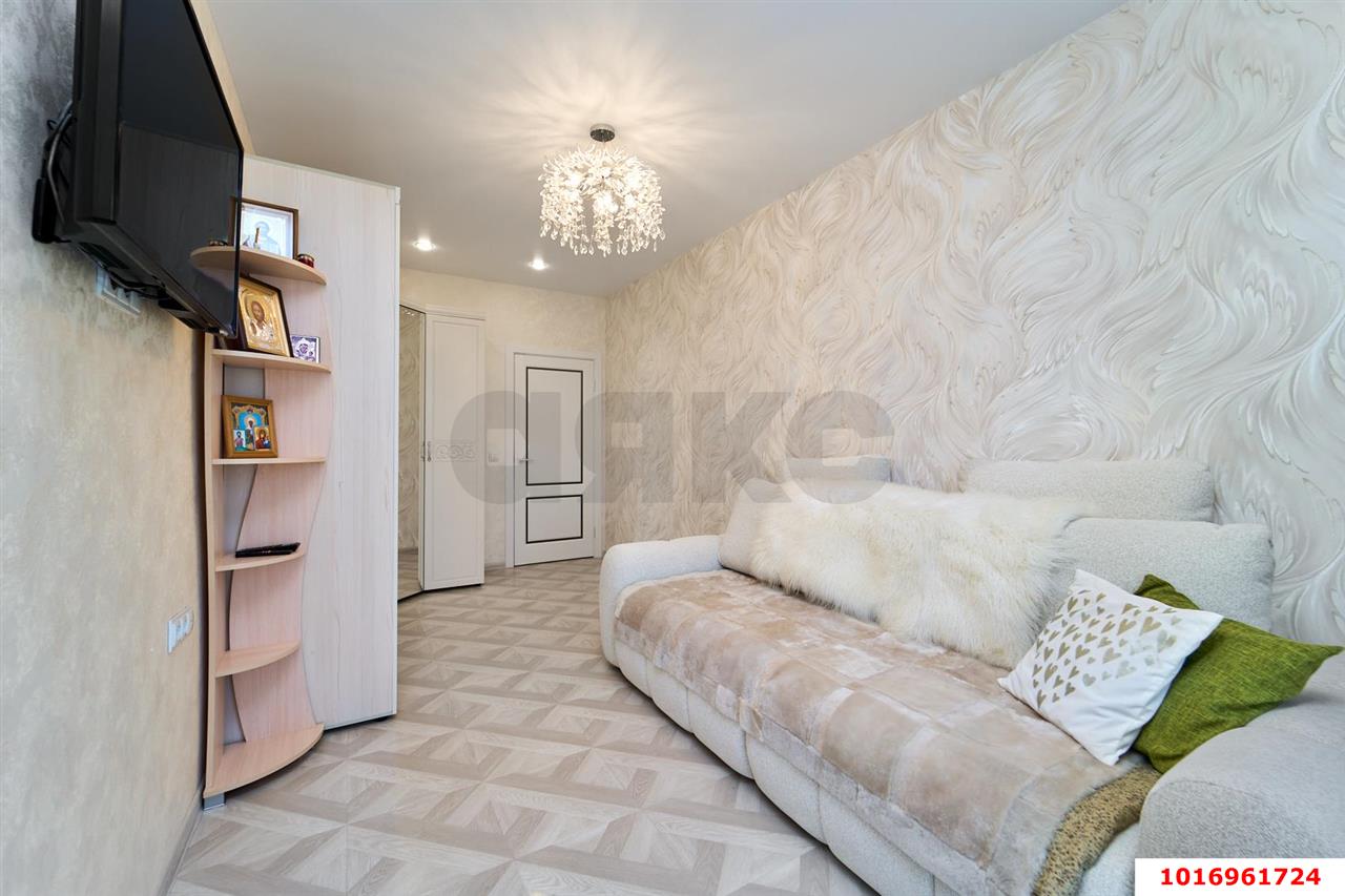 Фото №8: 2-комнатная квартира 65&nbsp;м², 14/25&nbsp;эт. - Краснодар, Прикубанский внутригородской округ, ЖК Кубанский, мкр. Завод Измерительных Приборов, ул. Зиповская, 40