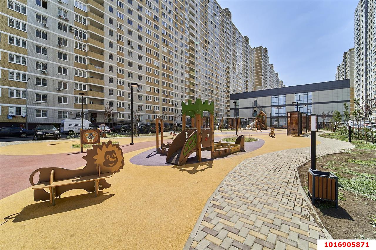 Фото №3: 1-комнатная квартира 35&nbsp;м², 12/16&nbsp;эт. - Краснодар, Прикубанский внутригородской округ, ЖК Славянка, мкр. Славянский, ул. Заполярная, 39к9