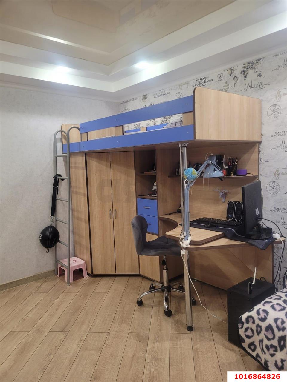 Фото №5: 3-комнатная квартира 69&nbsp;м², 1/10&nbsp;эт. - Краснодар, Западный внутригородской округ, мкр. Юбилейный, пр-кт Чекистов, 8