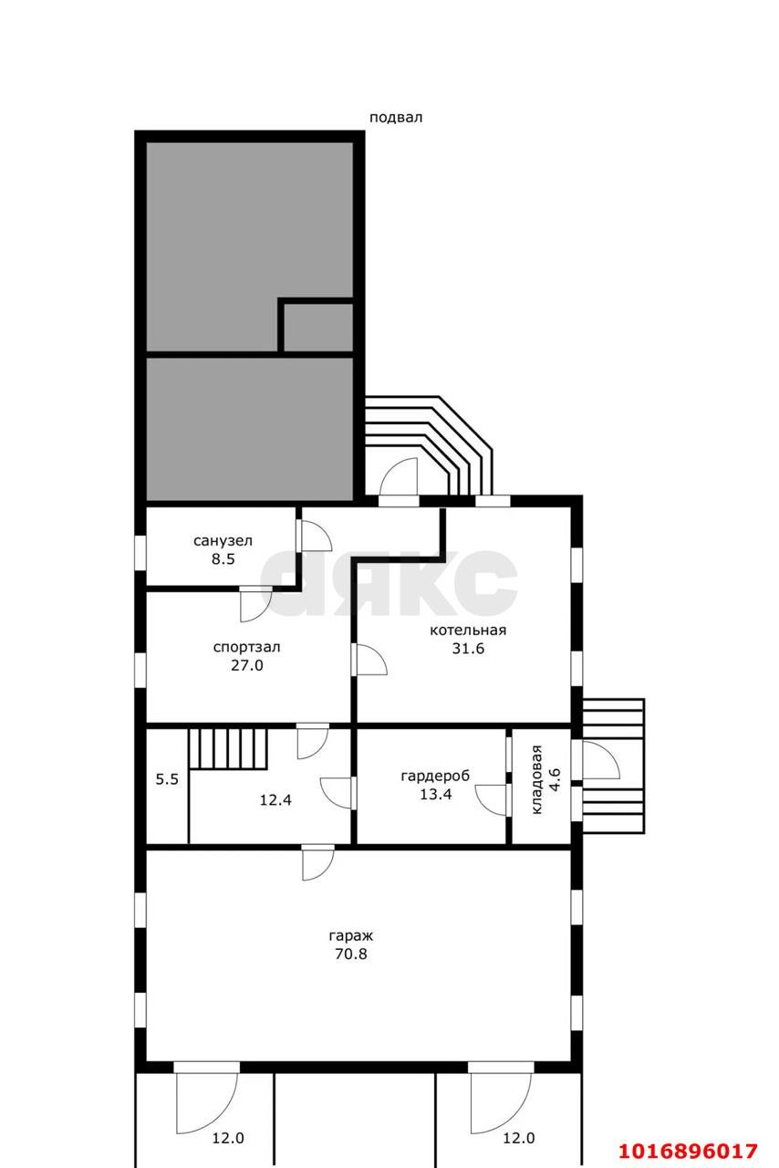 Фото №19: Дом 450&nbsp;м² + 12&nbsp;сот., 1&nbsp;эт. - Краснодар, Прикубанский внутригородской округ, мкр. Новый, ул. М.Д. Скобелева
