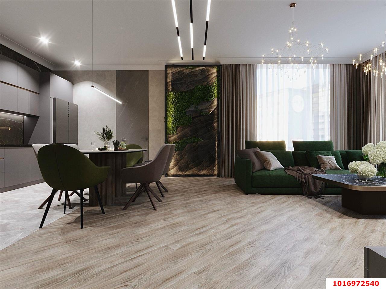 Фото №2: Пентхаус 152&nbsp;м², 24/24&nbsp;эт. - Краснодар, Карасунский внутригородской округ, Хлопчато-бумажный Комбинат, мкр. жилой комплекс Элегант, ул. Сормовская, 1/6