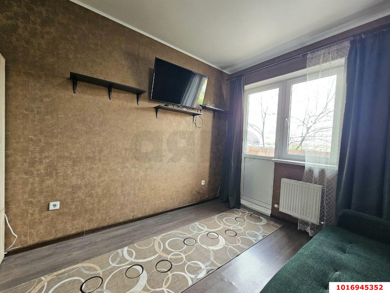 Фото №1: Студия 23&nbsp;м², 2/14&nbsp;эт. - Краснодар, Прикубанский внутригородской округ, Россинского, мкр. жилой комплекс Видный, ул. Командорская, 3к2