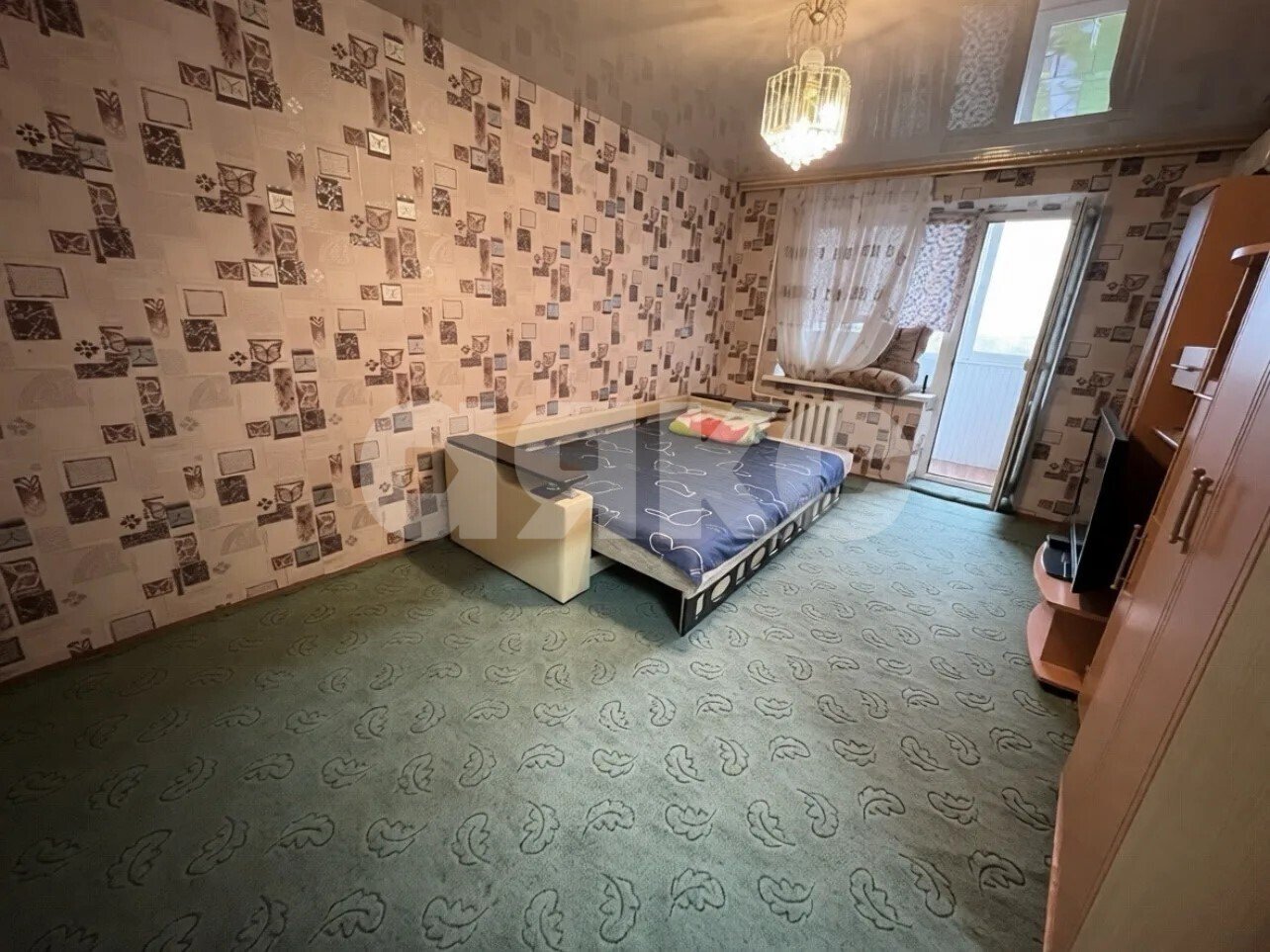 Фото №3: 1-комнатная квартира 37&nbsp;м², 5/9&nbsp;эт. - Майкоп, мкр. квартал Черёмушки, ул. 12 Марта, 134к1
