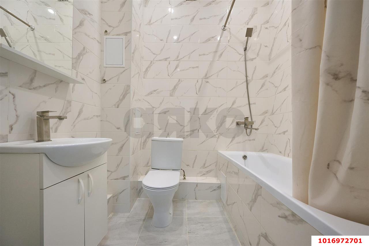 Фото №10: 1-комнатная квартира 37&nbsp;м², 22/23&nbsp;эт. - Краснодар, Центральный внутригородской округ, ЖК Каскад, мкр. Центральный, ул. Леваневского, 187