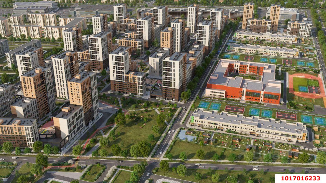 Фото №1: 1-комнатная квартира 40&nbsp;м², 6/18&nbsp;эт. - Краснодар, Прикубанский внутригородской округ, мкр. жилой комплекс Народные Кварталы, ул. Народная, 54лит7