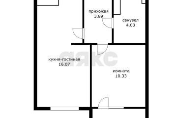 Фото №1: 1-комнатная квартира 36&nbsp;м², 12/16&nbsp;эт. - Краснодар, мкр. жилой комплекс Зелёный театр, ул. Западный Обход, 39/1к6