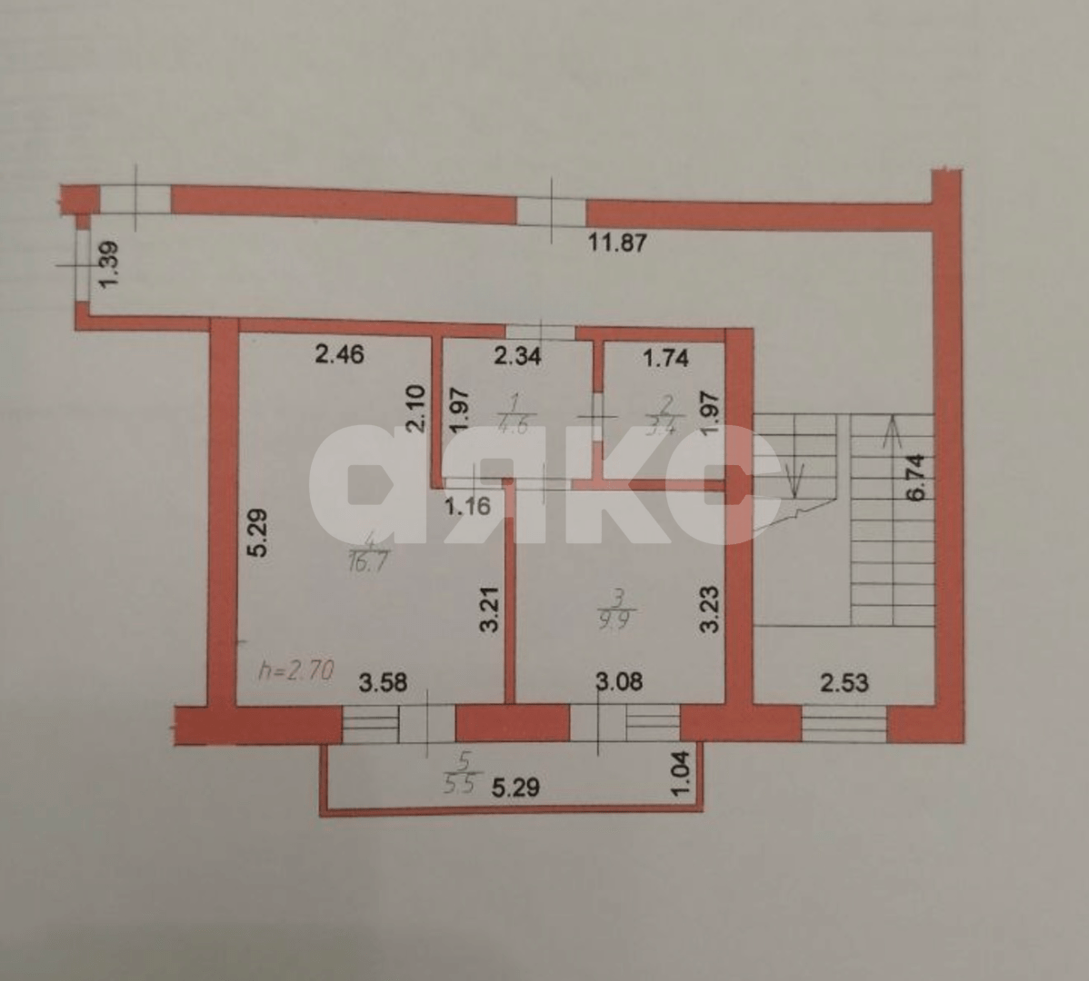 Фото №20: 1-комнатная квартира 36&nbsp;м², 4/5&nbsp;эт. - Горячий Ключ, мкр. Администрация, ул. Кириченко, 11А