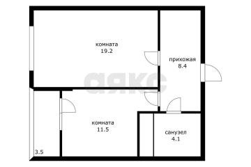 Фото №1: 1-комнатная квартира 43 м², 7/15 эт. - Краснодар, ж/м Пашковский, ул. Леонида Лаврова, 8к3