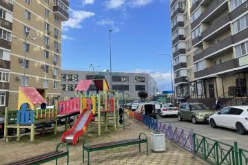 Фото №1: 2-комнатная квартира 58 м², 6/16 эт. - Краснодар, мкр. Комсомольский, ул. Уральская, 166/2