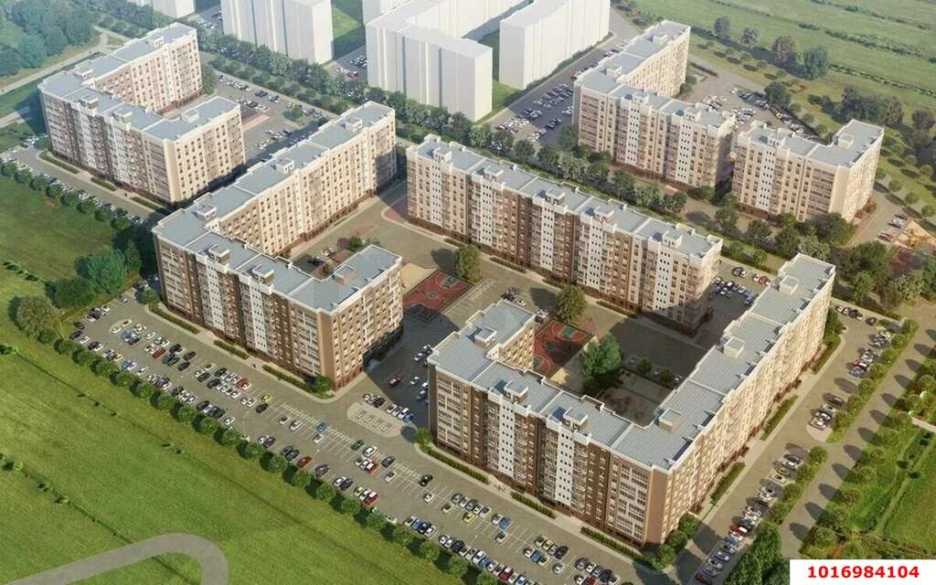 Фото №6: 3-комнатная квартира 71&nbsp;м², 9/9&nbsp;эт. - Краснодар, Прикубанский внутригородской округ, мкр. жилой комплекс Облака, ул. имени Генерала Корнилова, 9