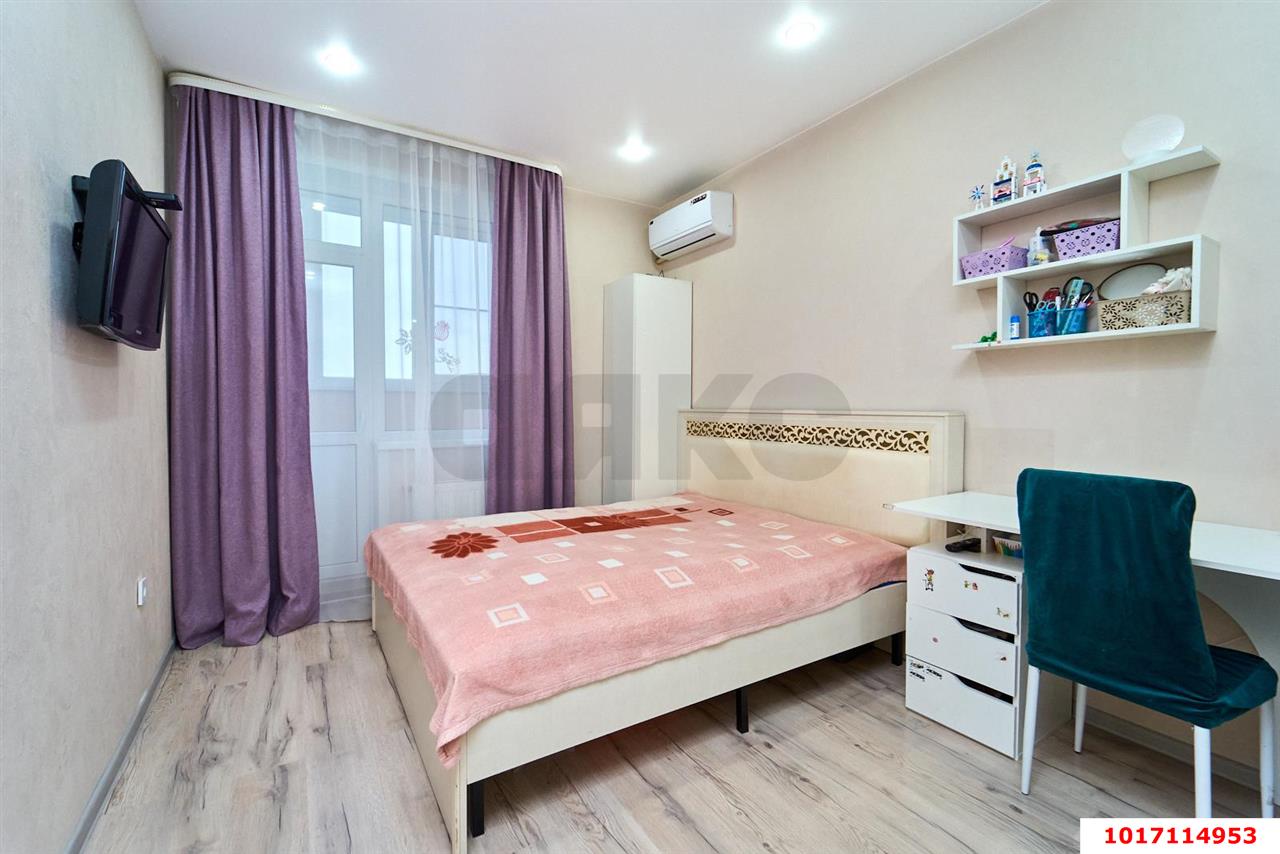 Фото №8: 1-комнатная квартира 40&nbsp;м², 5/24&nbsp;эт. - Краснодар, Прикубанский внутригородской округ, мкр. жилой комплекс Свобода, ул. Домбайская, 55