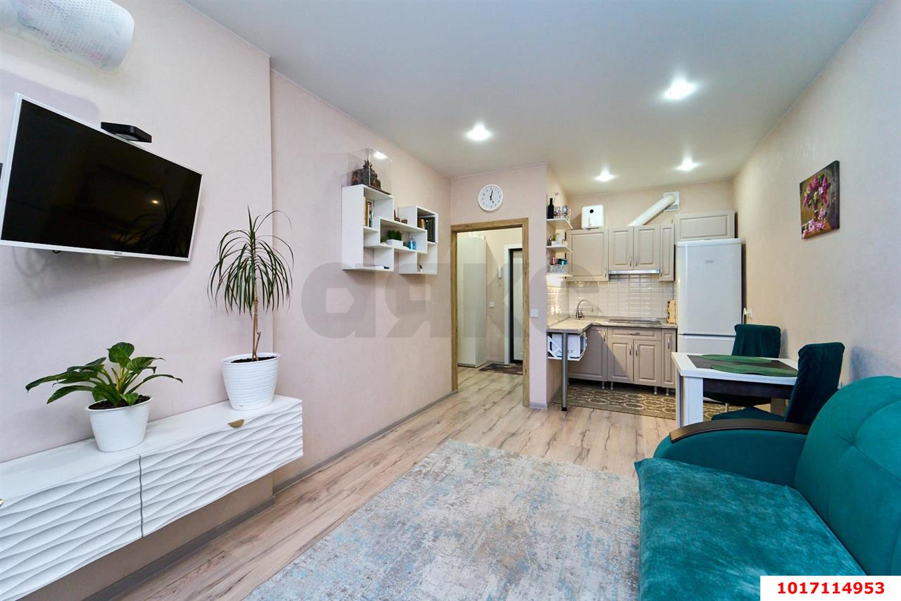 Фото №4: 1-комнатная квартира 40&nbsp;м², 5/24&nbsp;эт. - Краснодар, Прикубанский внутригородской округ, мкр. жилой комплекс Свобода, ул. Домбайская, 55