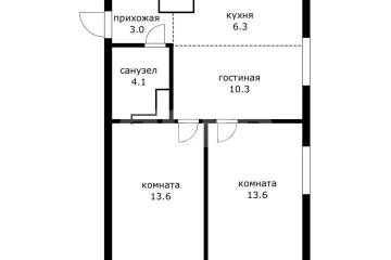 Фото №1: 2-комнатная квартира 51 м², 11/18 эт. - Москва Новомосковский административный округ
