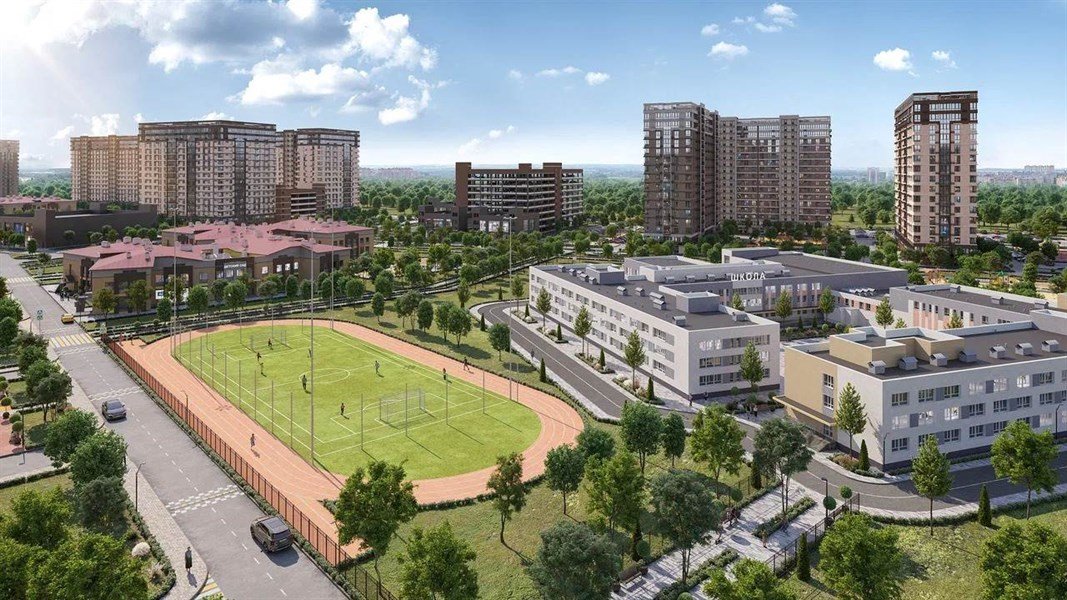 Фото №6: Студия 24&nbsp;м², 6/16&nbsp;эт. - Краснодар, Прикубанский внутригородской округ, мкр. Догма Парк, ул. Марины Цветаевой, 36