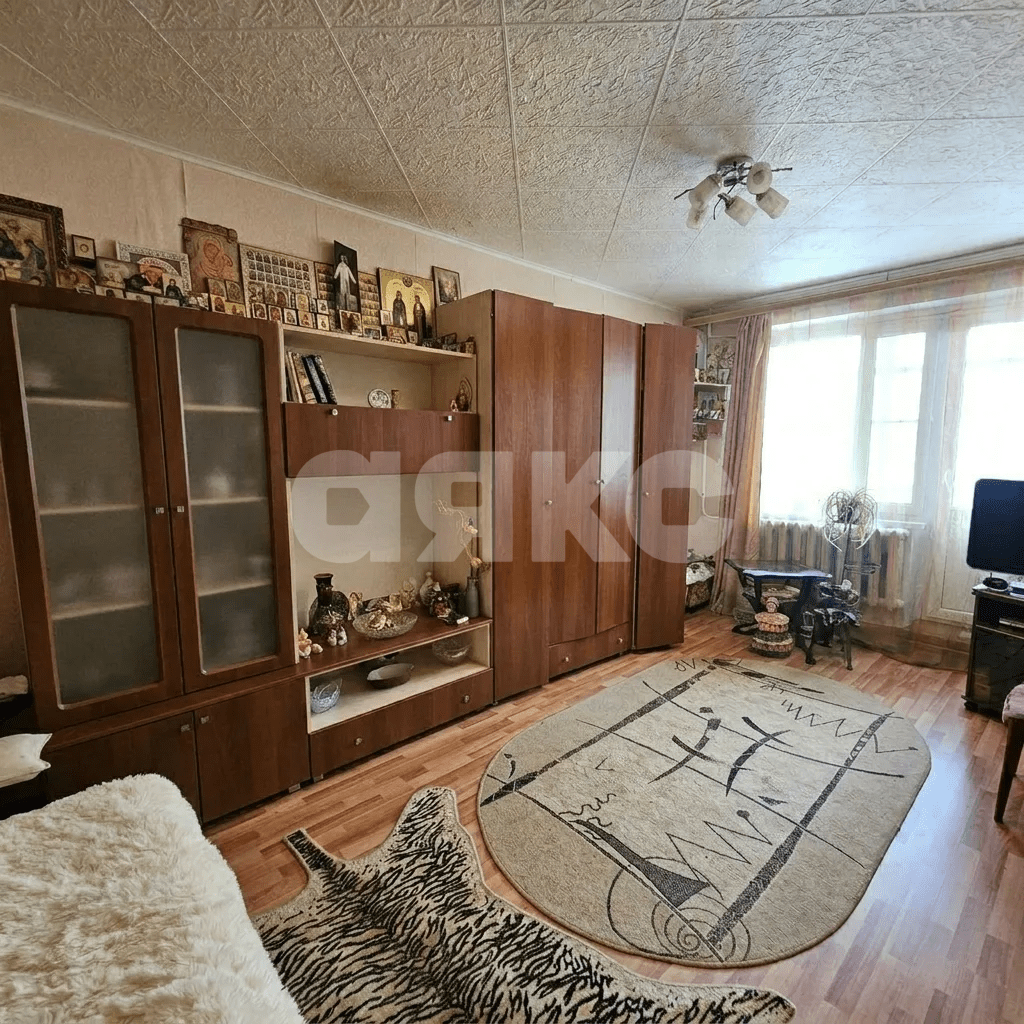 Фото №2: 1-комнатная квартира 34&nbsp;м², 5/10&nbsp;эт. - Воскресенск, мкр. Новлянский, ул. Кагана, 23