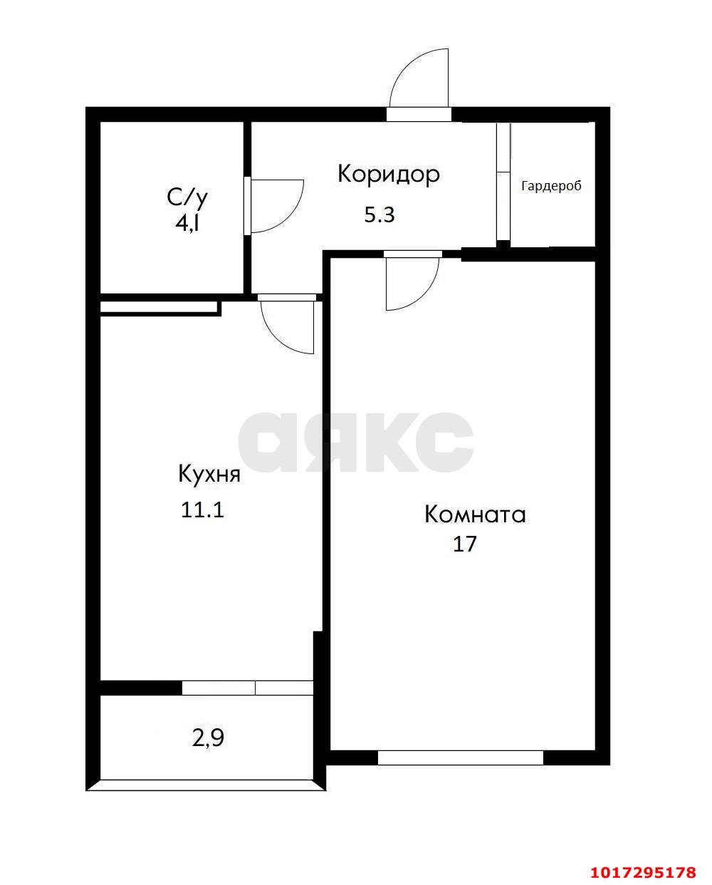 Фото №17: 1-комнатная квартира 40&nbsp;м², 16/20&nbsp;эт. - Краснодар, Прикубанский внутригородской округ, мкр. ЖК Красная Площадь, ул. Кореновская, 57к2