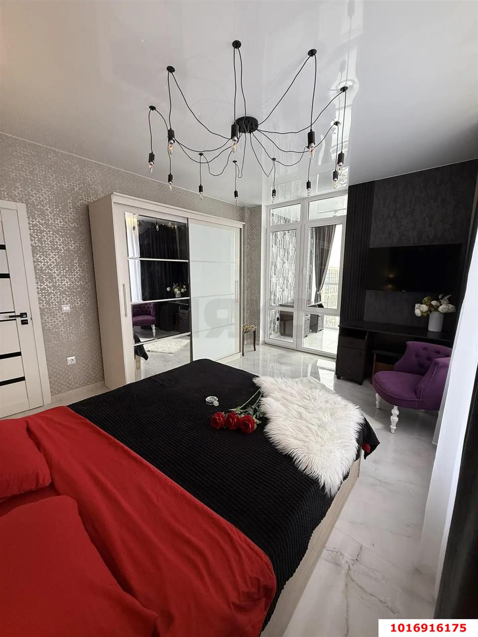 Фото №4: 2-комнатная квартира 70&nbsp;м², 23/24&nbsp;эт. - Краснодар, Прикубанский внутригородской округ, мкр. Любимово, 7