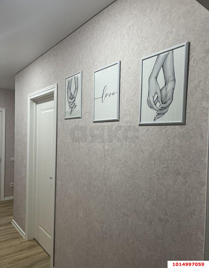 Фото №4: 2-комнатная квартира 53&nbsp;м², 15/17&nbsp;эт. - Краснодар, Прикубанский внутригородской округ, мкр. жилой комплекс Сармат, ул. Западный Обход, 65А
