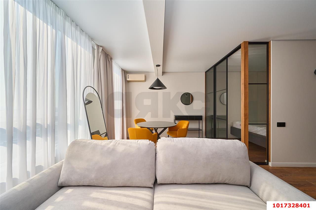 Фото №6: 1-комнатная квартира 50&nbsp;м², 22/24&nbsp;эт. - Краснодар, Карасунский внутригородской округ, Хлопчато-бумажный Комбинат, мкр. жилой комплекс Элегант, ул. Сормовская, 1/3