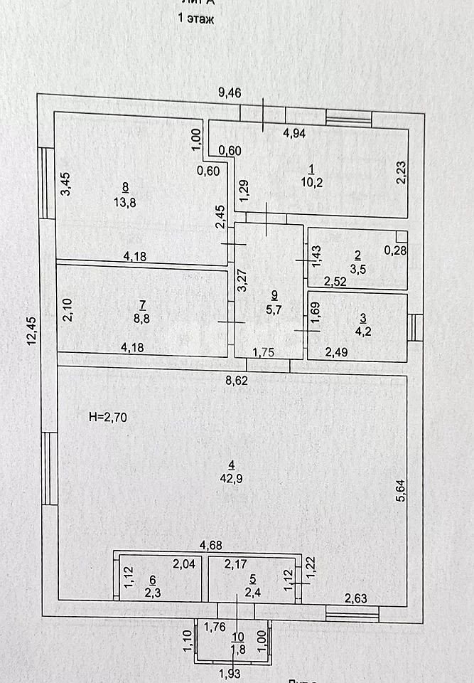 Фото №13: Дом 279&nbsp;м² + 6&nbsp;сот., 3&nbsp;эт. - Щепкин, ул. Строителей