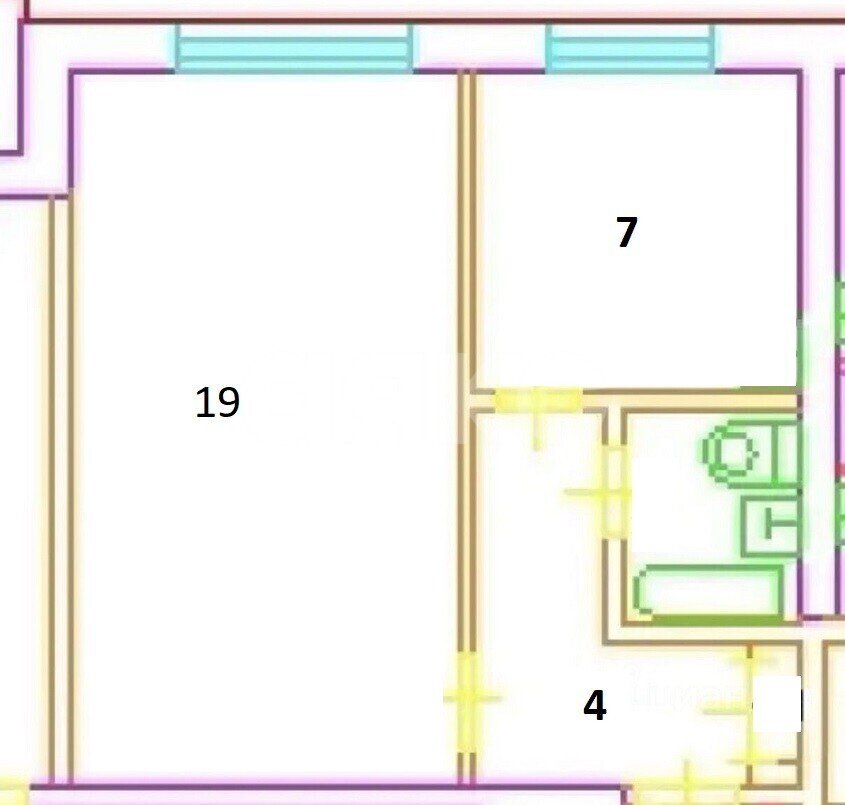 Фото №4: 1-комнатная квартира 32&nbsp;м², 4/9&nbsp;эт. - Москва, ул. Петрозаводская, 21