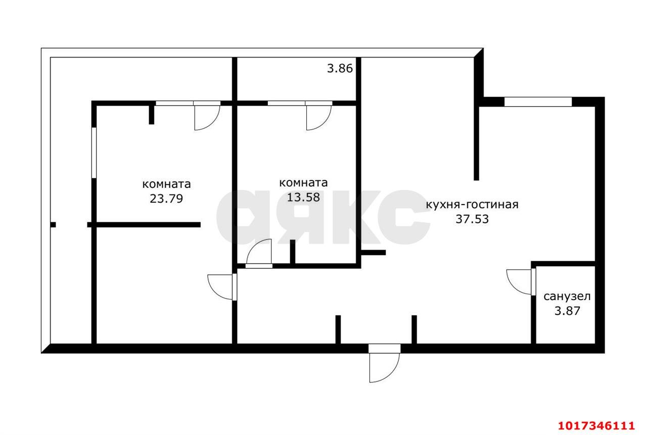 Фото №18: 3-комнатная квартира 85&nbsp;м², 11/23&nbsp;эт. - Краснодар, Карасунский внутригородской округ, Гидростроителей, мкр. жилой комплекс Поющие Фонтаны, ул. Невкипелого, 18к2