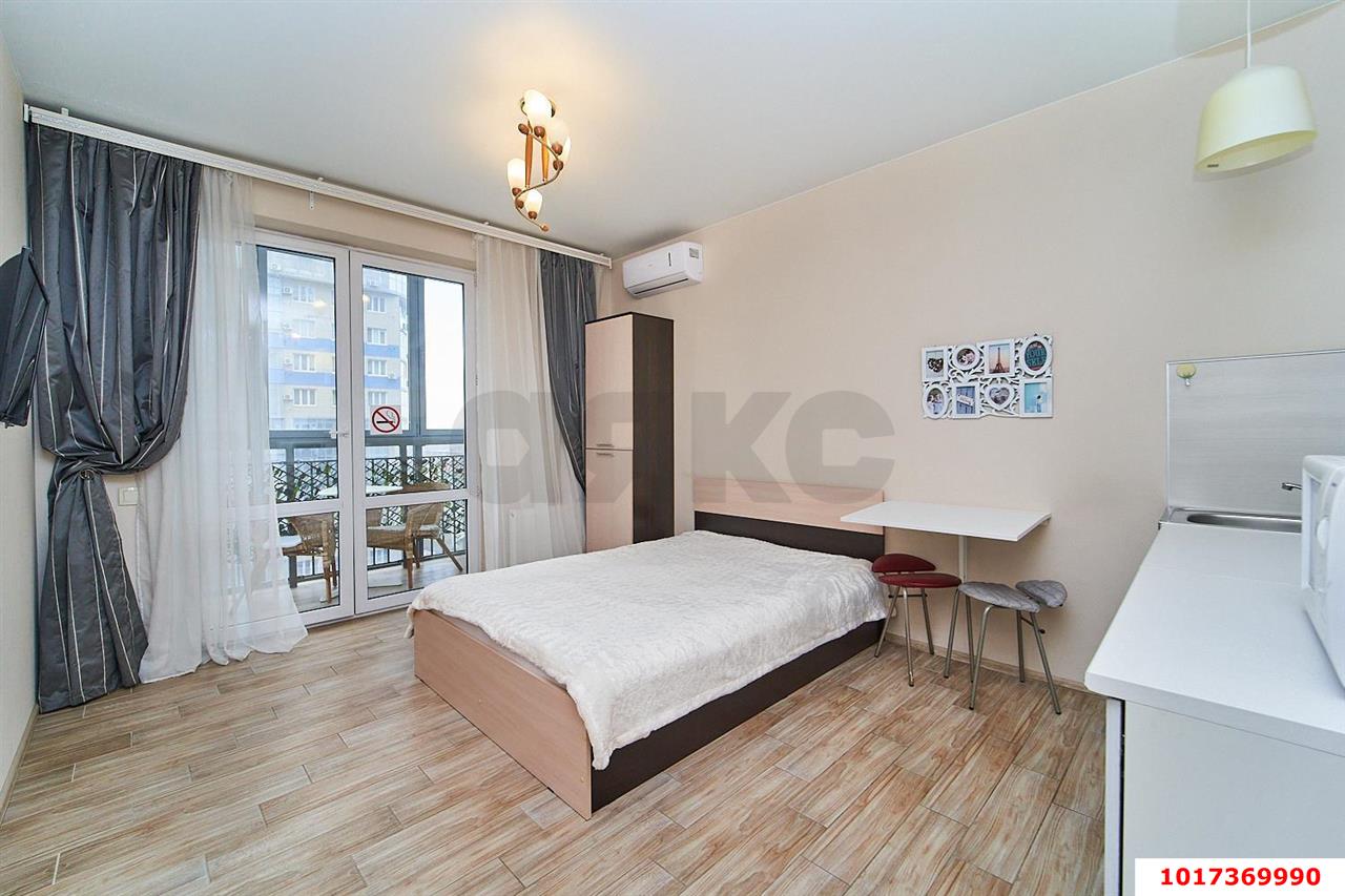 Фото №5: 1-комнатная квартира 42&nbsp;м², 14/24&nbsp;эт. - Краснодар, Карасунский внутригородской округ, Хлопчато-бумажный Комбинат, мкр. жилой комплекс Аквамарин, ул. Уральская, 75к1
