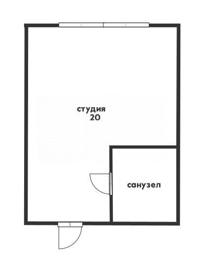 Фото №11: Студия 20&nbsp;м², -1/7&nbsp;эт. - Геленджик, ул. Туристическая, 4