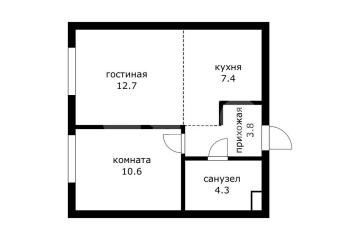 Фото №1: 2-комнатная квартира 38 м², 10/18 эт. - Москва Новомосковский административный округ