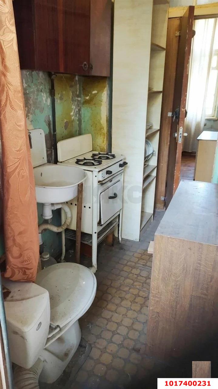 Фото №2: 1-комнатная квартира 12&nbsp;м², 1/1&nbsp;эт. - Краснодар, Западный внутригородской округ, мкр. Центральный, ул. Октябрьская, 95