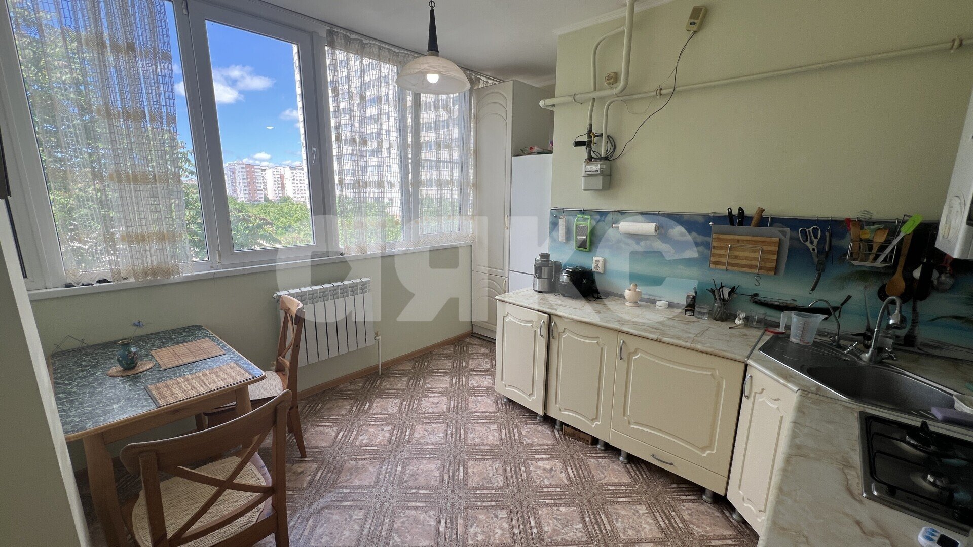 Фото №1: 1-комнатная квартира 34&nbsp;м², 2/7&nbsp;эт. - Анапа, мкр. жилой комплекс Рождественский, ул. Рождественская, 57к2