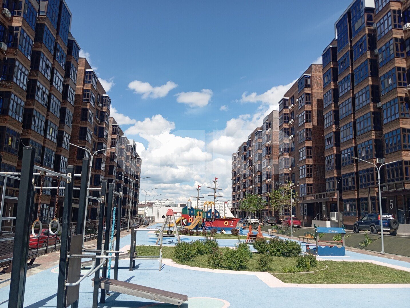 Фото №19: 2-комнатная квартира 62&nbsp;м², 5/8&nbsp;эт. - Анапа, мкр. жилой комплекс Резиденция Высокий Берег, ул. Ивана Голубца, 147