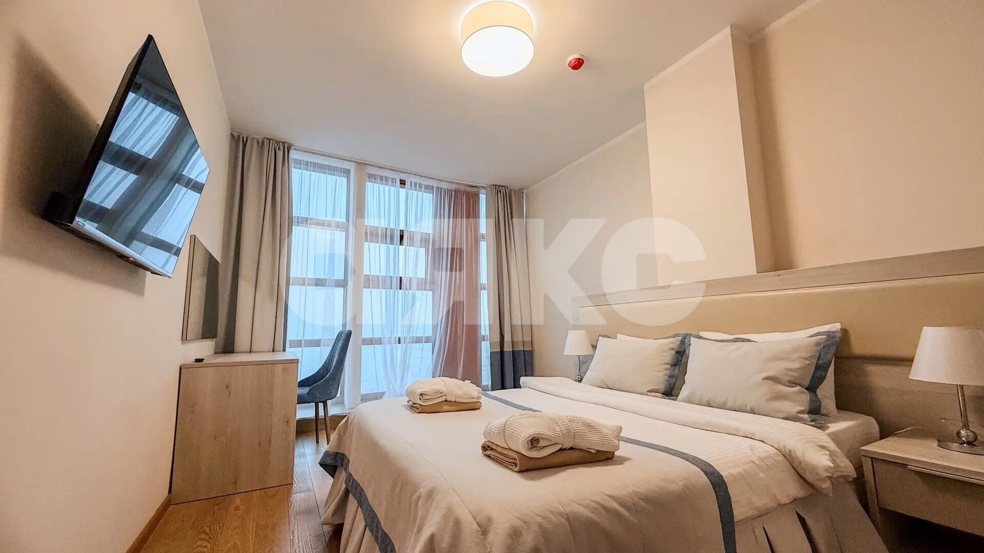Фото №9: 1-комнатная квартира 64&nbsp;м², 13/14&nbsp;эт. - Анапа, мкр. жилой комплекс Золотая Бухта, пр-кт Революции, 3