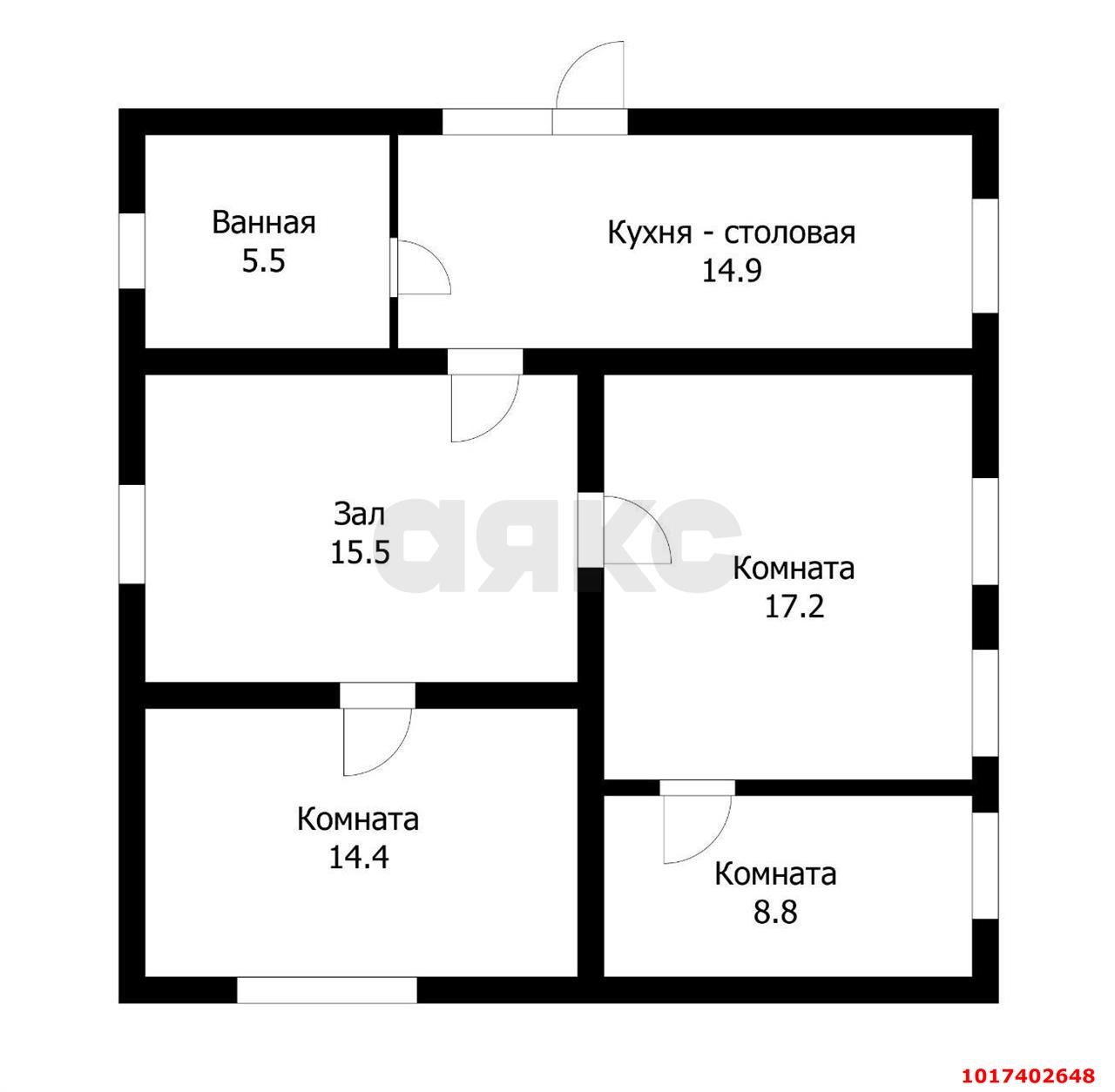 Фото №13: Дом 76&nbsp;м² + 10.65&nbsp;сот., 1&nbsp;эт. - Индустриальный, мкр. Прикубанский внутригородской округ, ул. Солнечная, 52