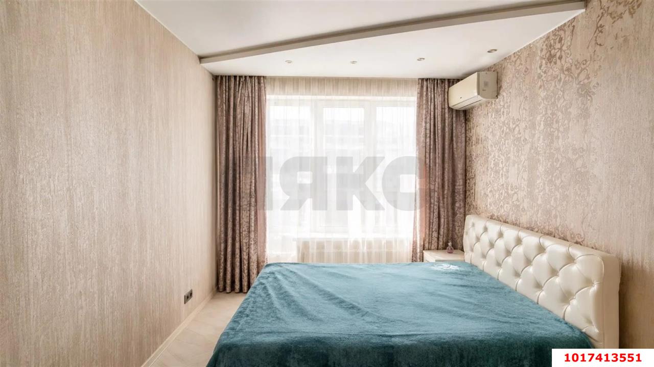 Фото №3: 1-комнатная квартира 39&nbsp;м², 7/16&nbsp;эт. - Краснодар, Карасунский внутригородской округ, Пашковский, мкр. жилой комплекс Империал, ул. Бородинская, 137к2