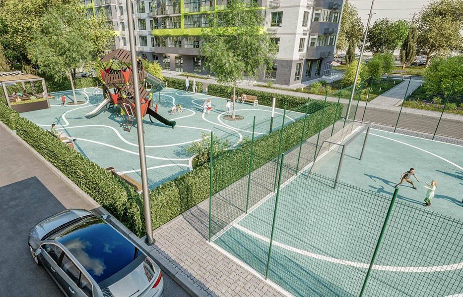 Фото №5: Студия 23&nbsp;м², 4/9&nbsp;эт. - Краснодар, Прикубанский внутригородской округ, мкр. жилой комплекс Зелёная Территория
