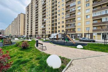 Фото №1: Студия 24 м², 13/16 эт. - Краснодар, мкр. жилой комплекс Дыхание, ул. Лётчика Позднякова, 2к22