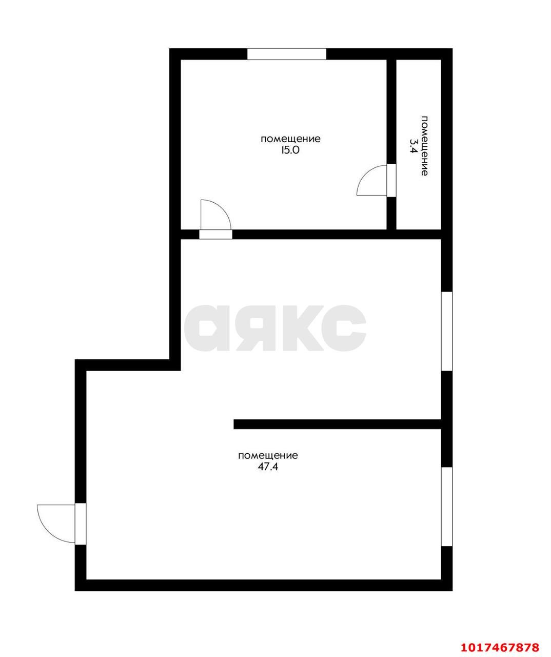 Фото №3: Торговое помещение 65&nbsp;м², 16&nbsp;эт. - Краснодар, Прикубанский внутригородской округ, Краевая Клиническая Больница, мкр. жилой комплекс Олимп, ул. Домбайская, 10/2