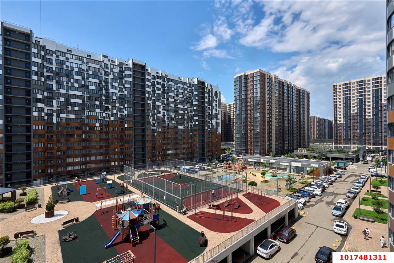 Фото №2: 1-комнатная квартира 38&nbsp;м², 6/16&nbsp;эт. - Краснодар, Прикубанский внутригородской округ, мкр. ЖК Хорошая Погода, ул. Кирилла Россинского, 3/2